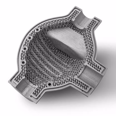 Prototype de pièces en aluminium d'acier inoxydable d'impression du métal 3D de précision pour l'industrie