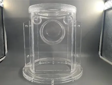 Prototypage rapide en plastique CNC pour boîtier de moteur